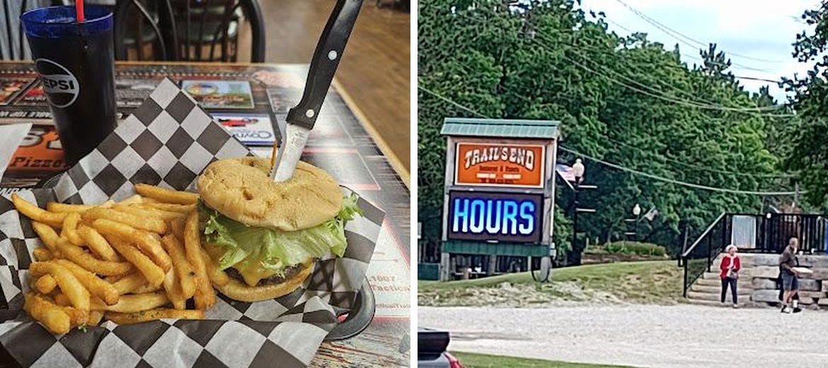 Trails End Restaurant and Pizzeria Menu